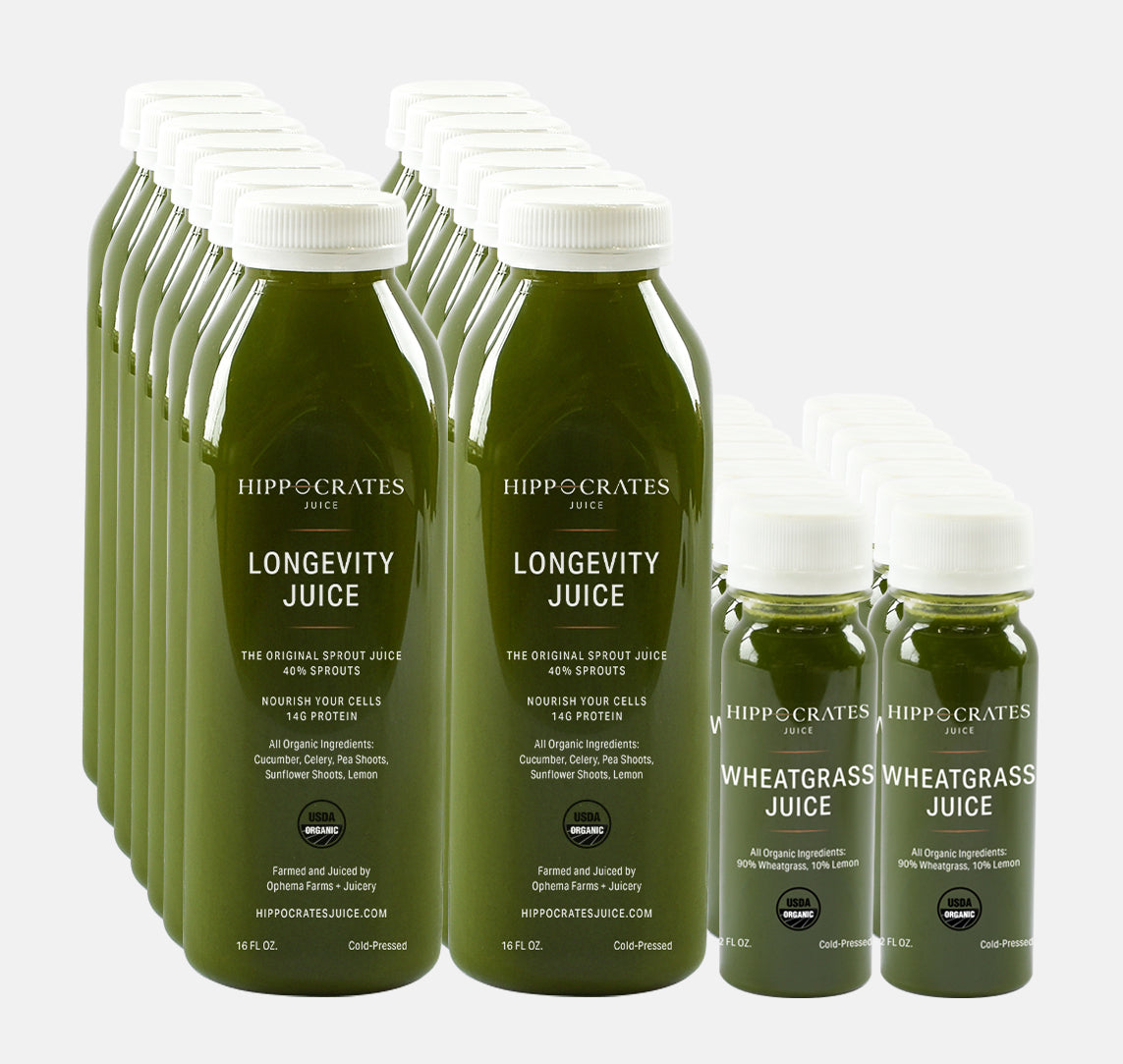 Now In Stock! Weekly Juice Package + Wheatgrass Juice