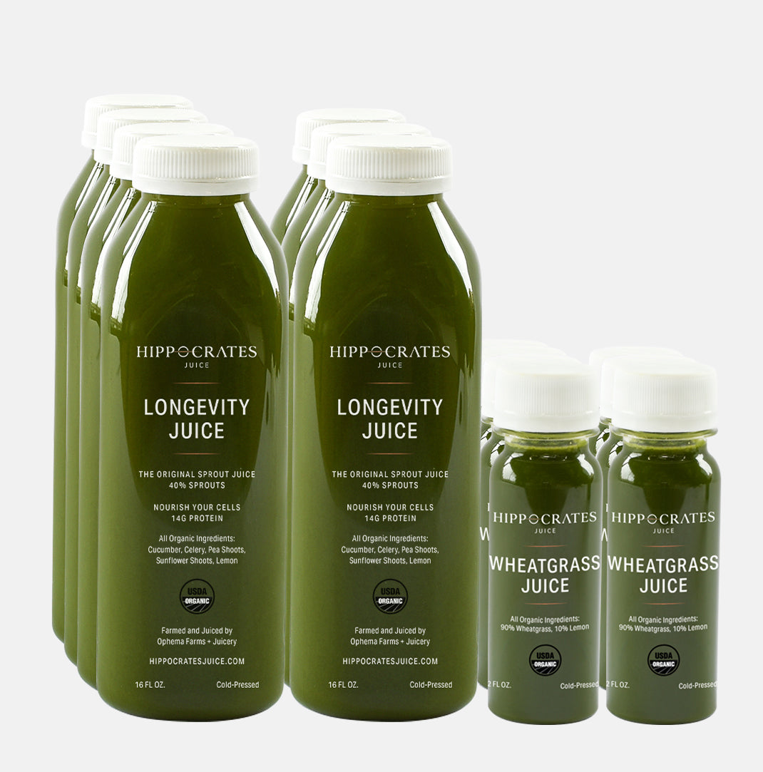 Now In Stock! Weekly Juice Package + Wheatgrass Juice